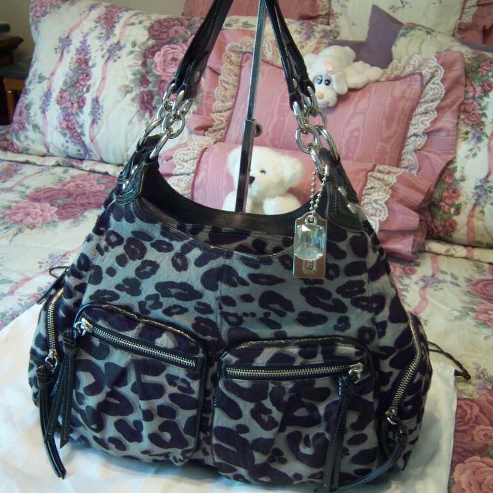 Coach Madison JORDANA Hair-Calf Handbag #15268